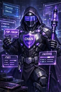What ChanServ would look like if it were a person